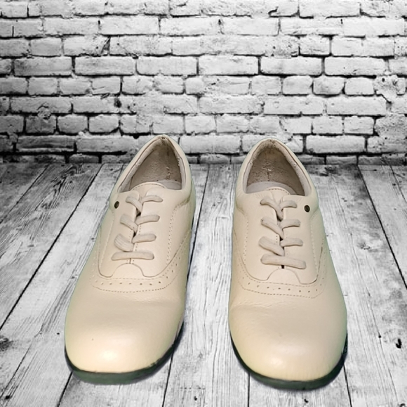 𝅺dr. Scholls Sand Tan Lace Up Advanced Comfort Oxfo - Picture 3 of 5